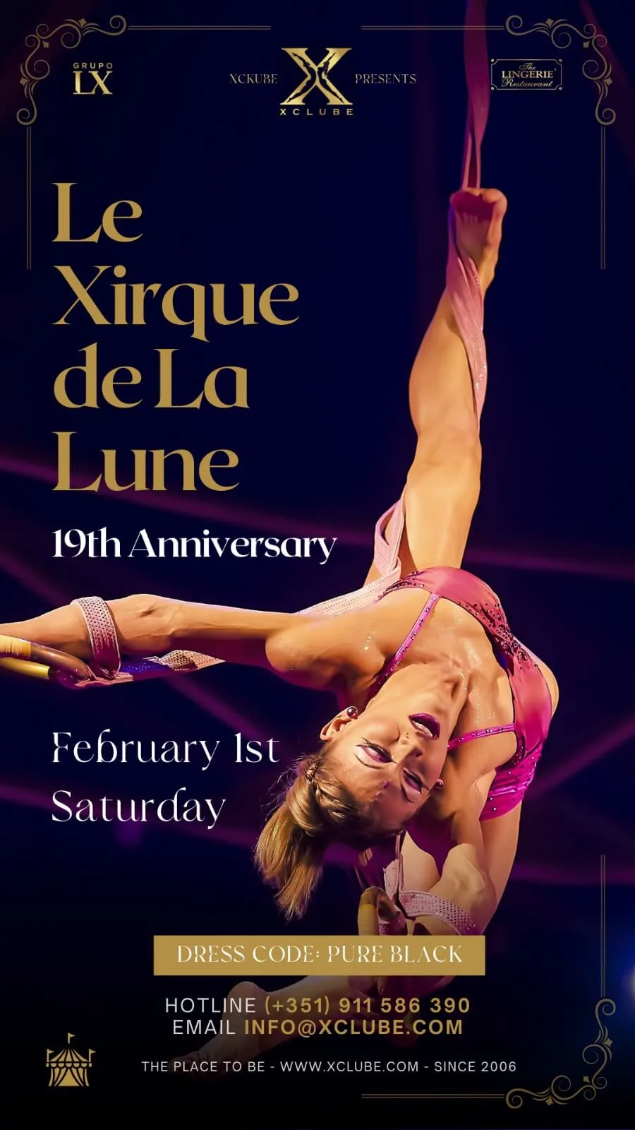 Affiche Le Xirque de La Lune