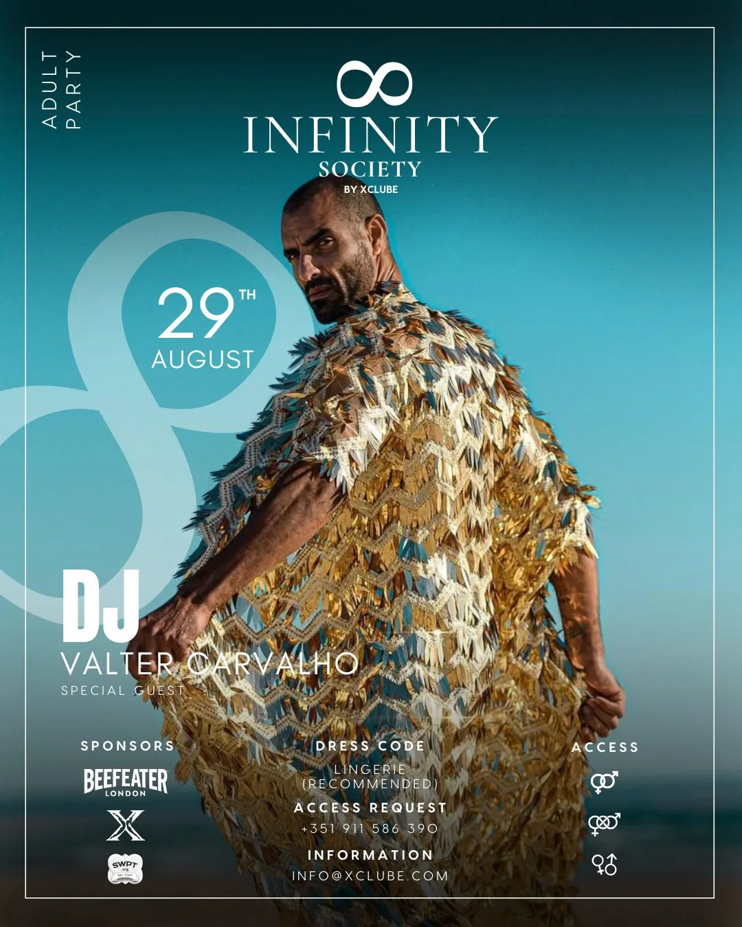 Affiche Imperdível: Infinity Society by XClube