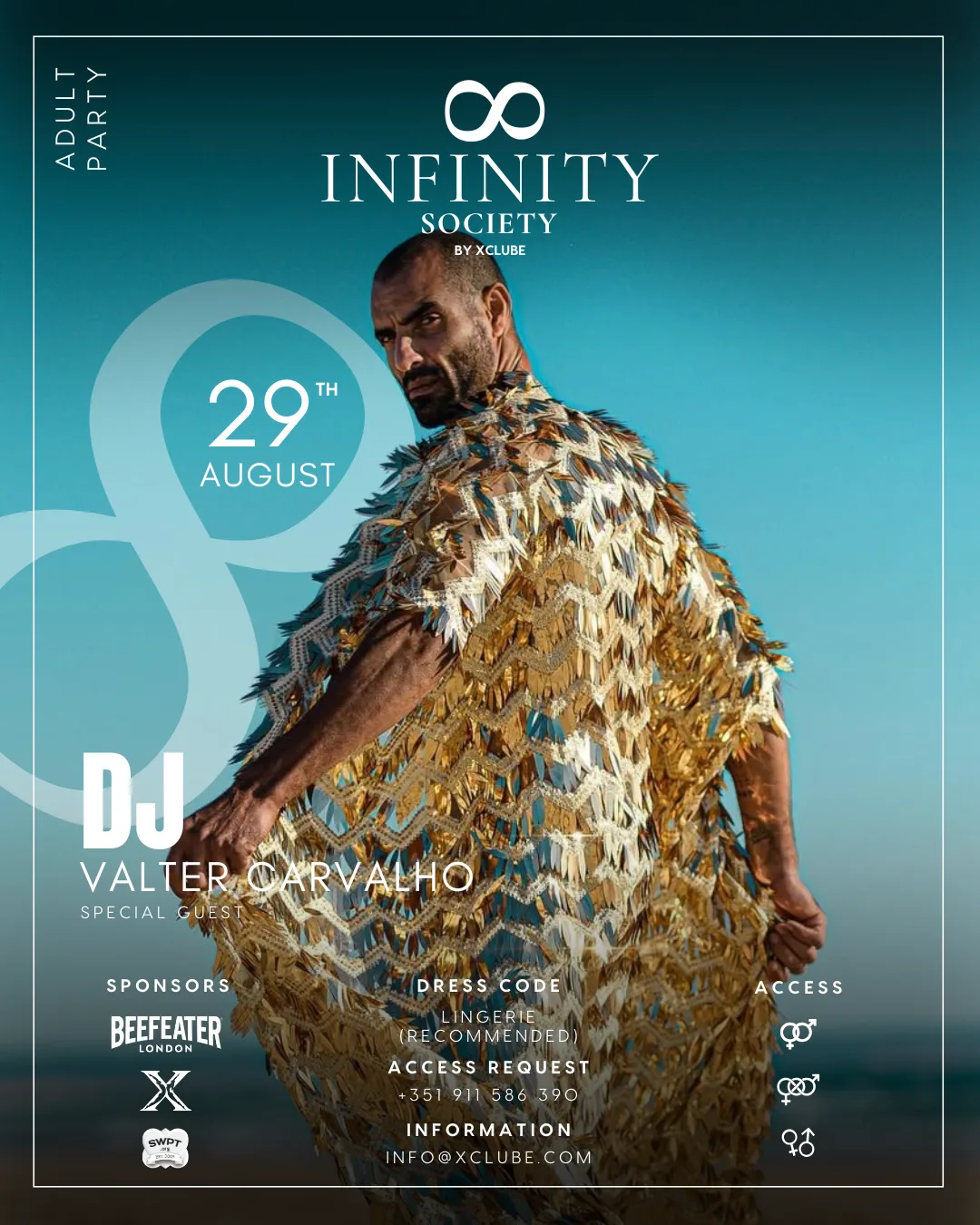 Affiche Imperdível: Infinity Society by XClube