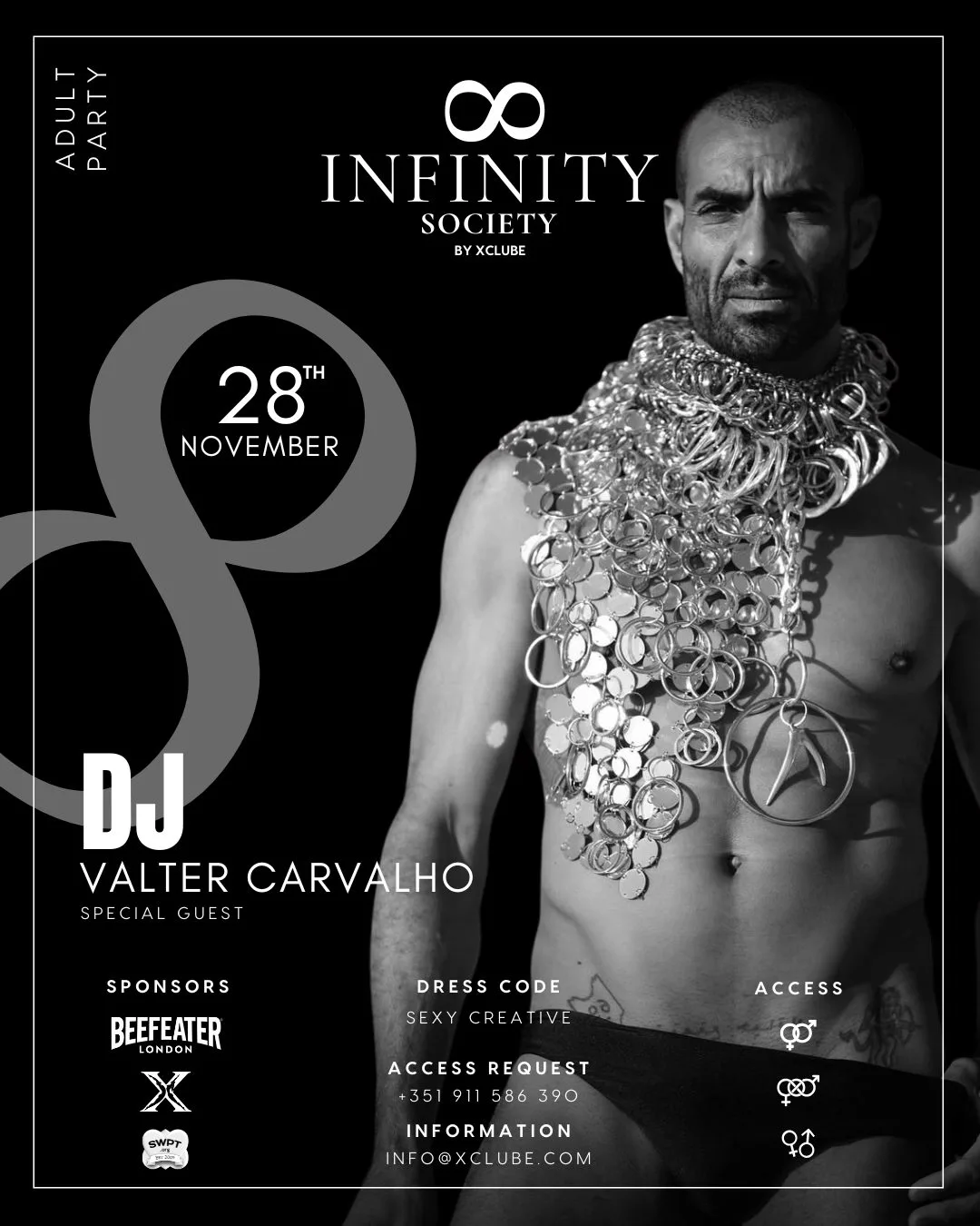Cartel Infinity Society by XClube está de vuelta