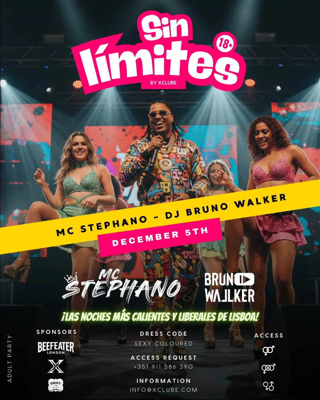 Affiche Festa Sin límites