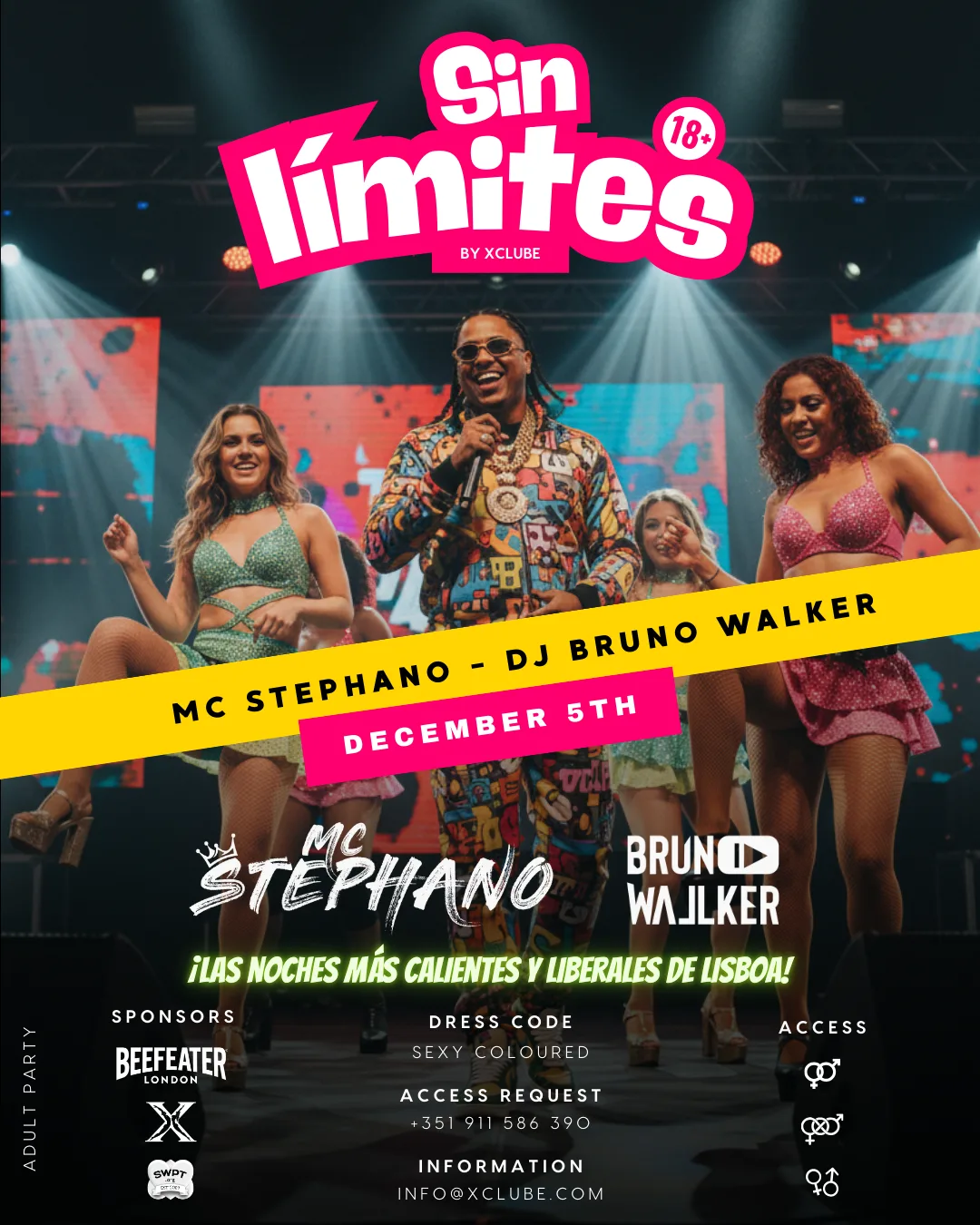 Affiche Festa Sin límites