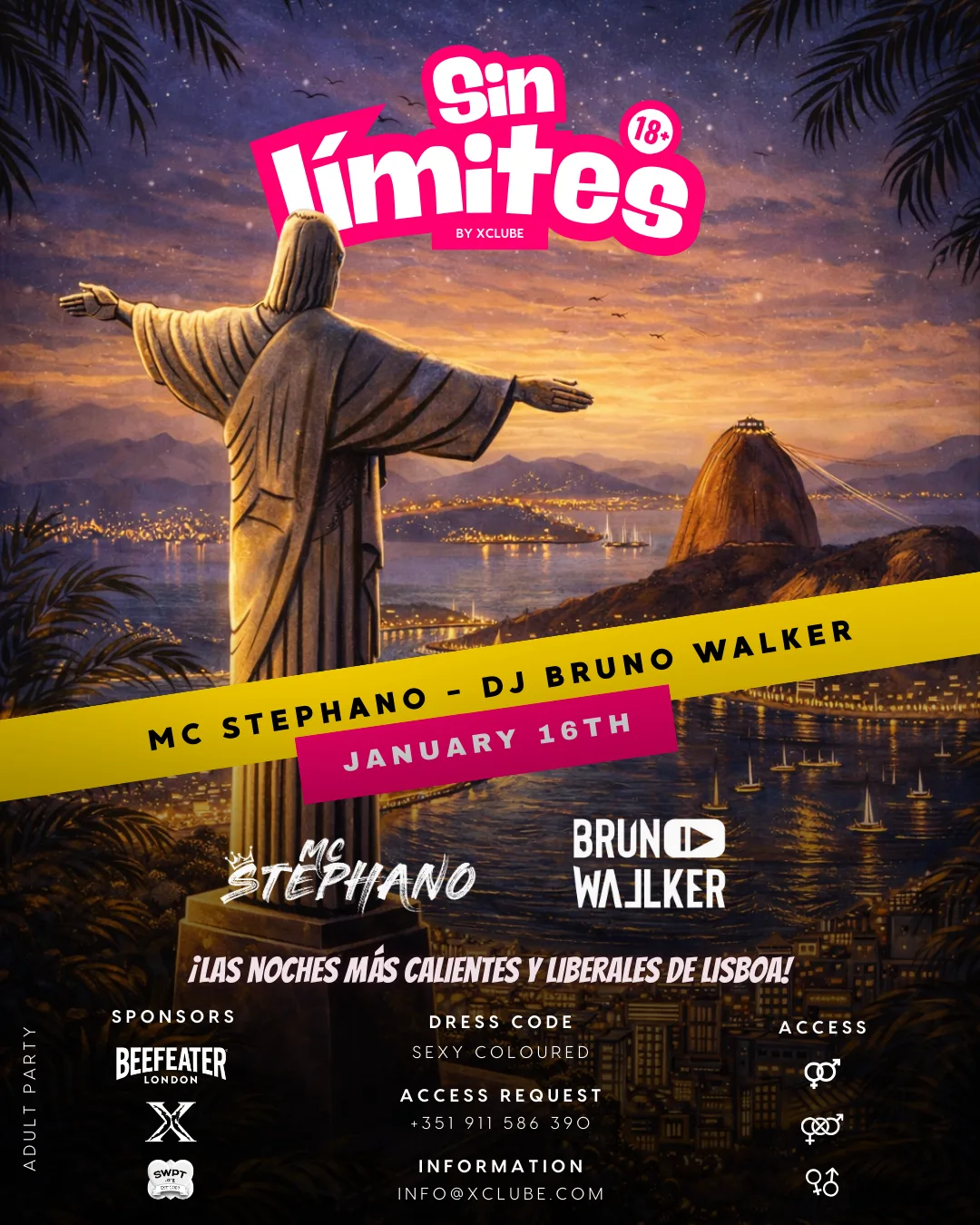 Affiche Festa Sin límites