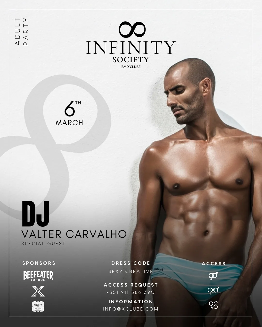 Affiche Infiinity Society by XClube: o regresso!