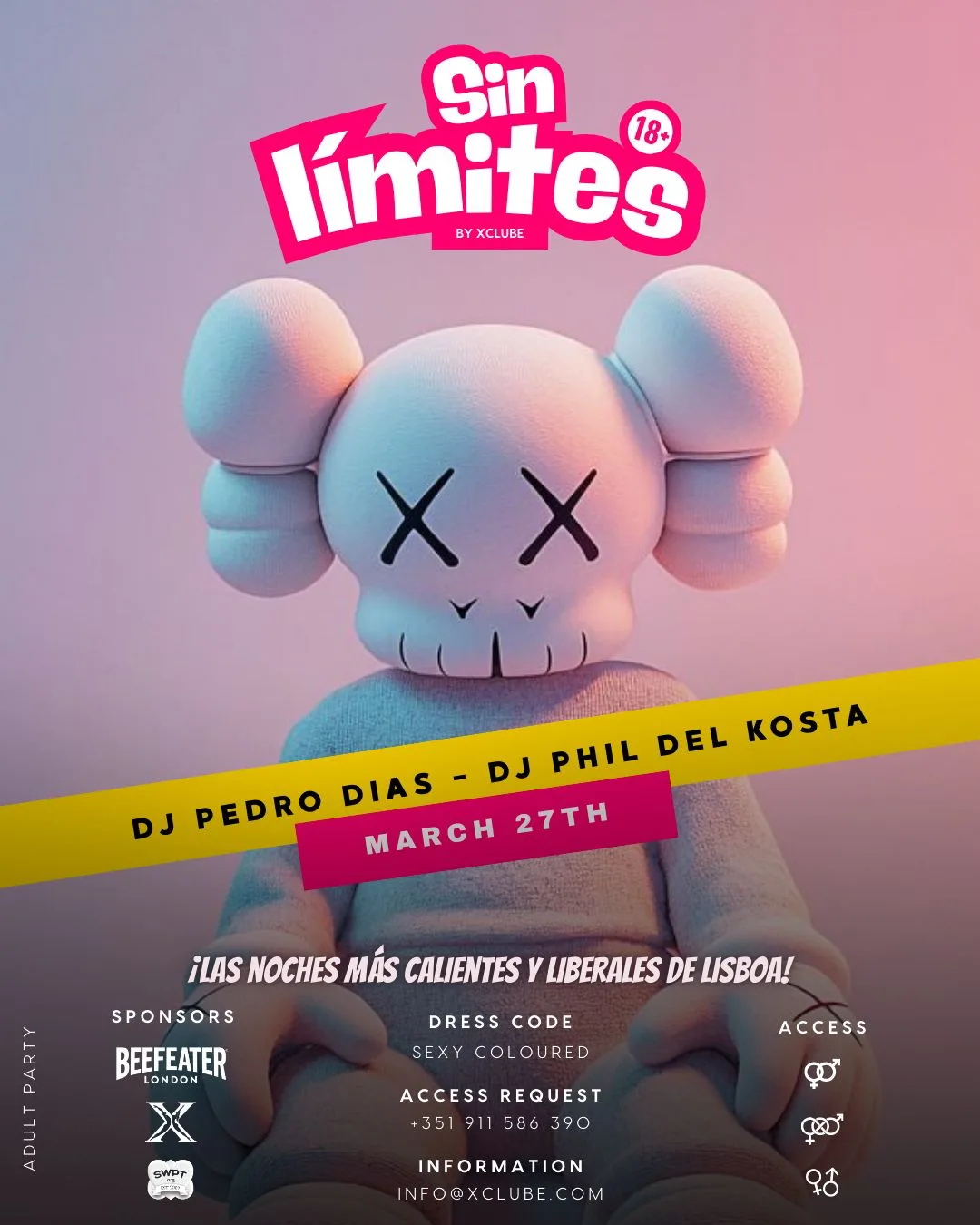 Affiche Festa Sin límites