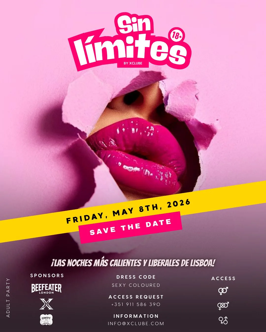 Affiche Festa Sin límites