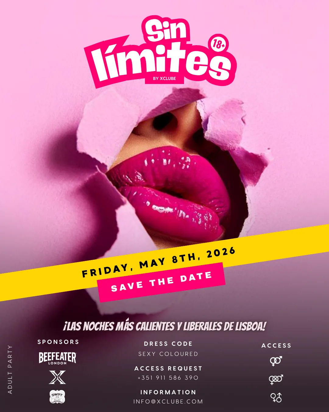 Affiche Festa Sin límites