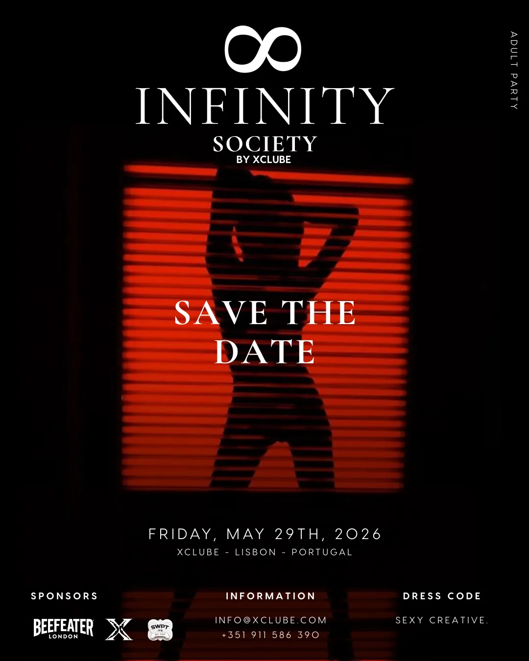 Affiche Infinity Society by XClube