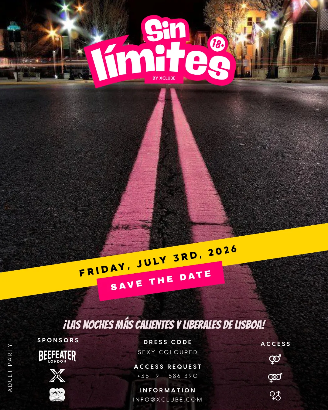 Affiche Festa Sin límites