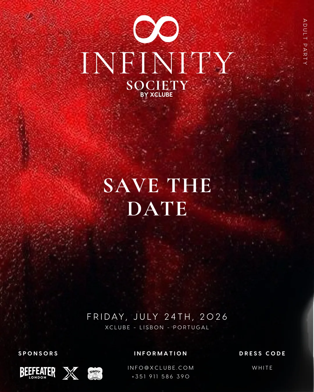 Affiche Infinity Society by XClube