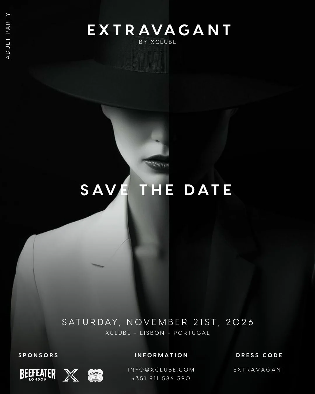 Affiche Extravagant by Clube