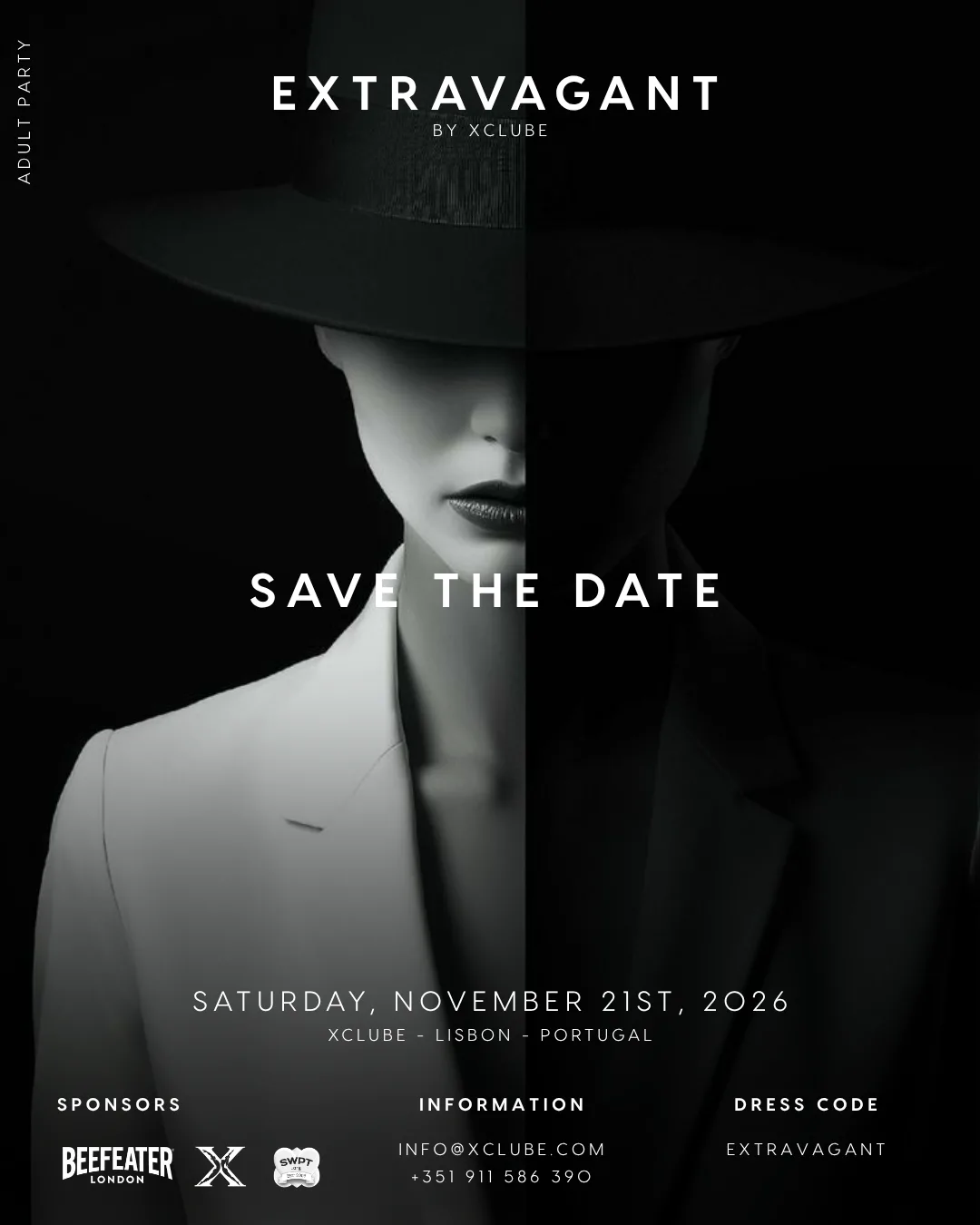 Affiche Extravagant by Clube