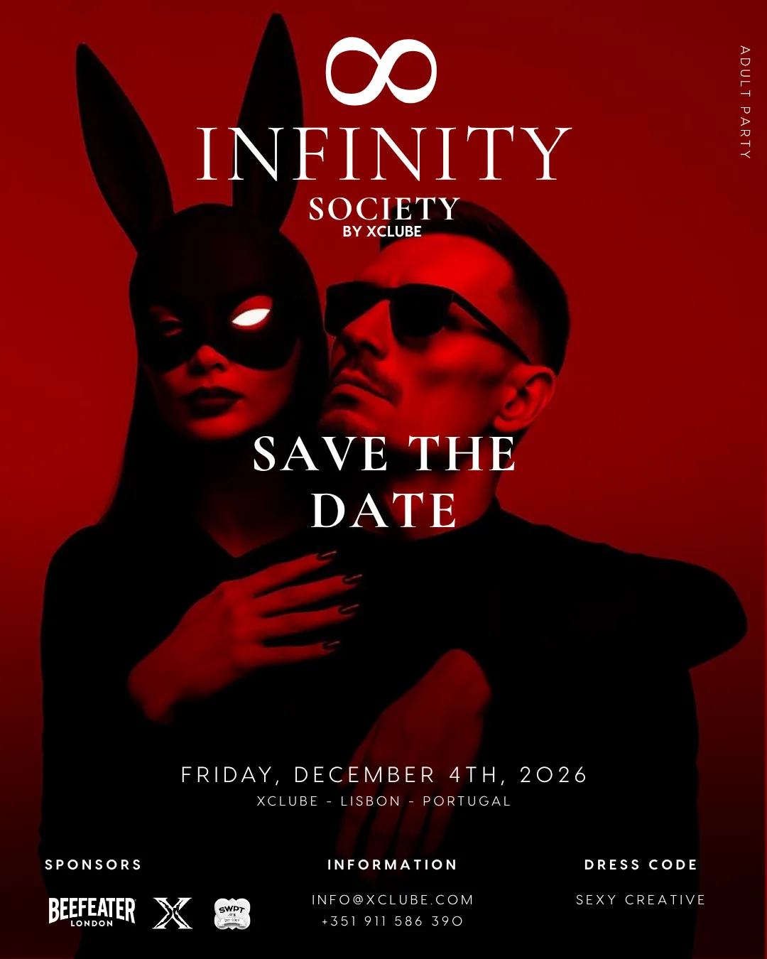 Affiche Infinity Society by XClube